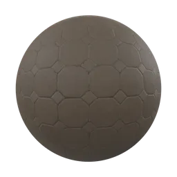 High-resolution grey paving PBR material for 3D rendering in Blender, suitable for realistic architectural visualization.