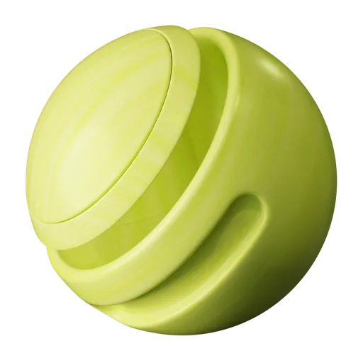 Highly detailed green apple shader for 3D rendering with adjustable texture, reflection, and roughness, ideal for Blender PBR material creation.
