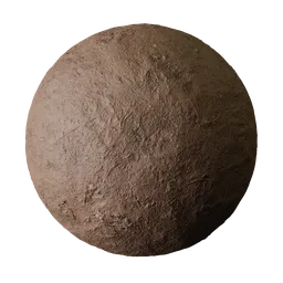 Dry Red Mud with Straw