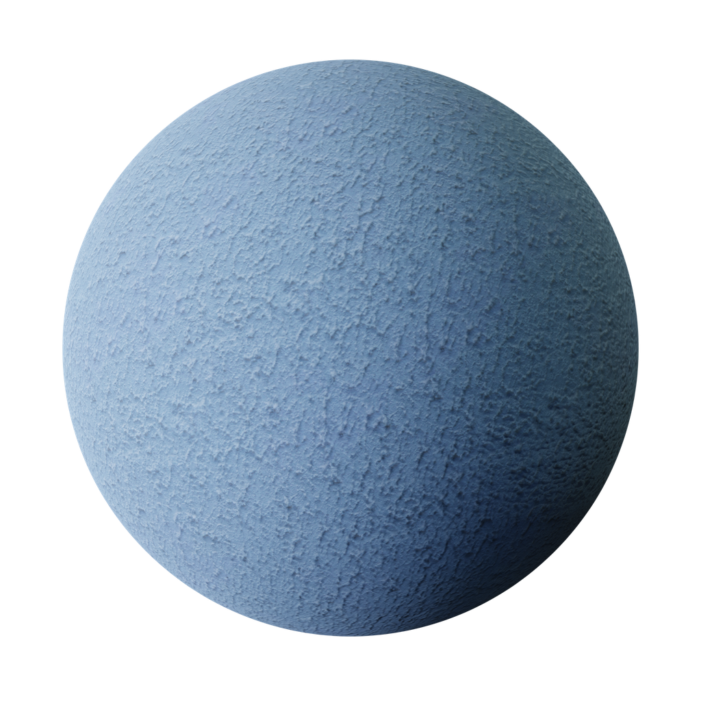 BlenderKit | Download the FREE Blue Plaster material