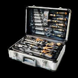 Old Used Tool Box | Photoscan