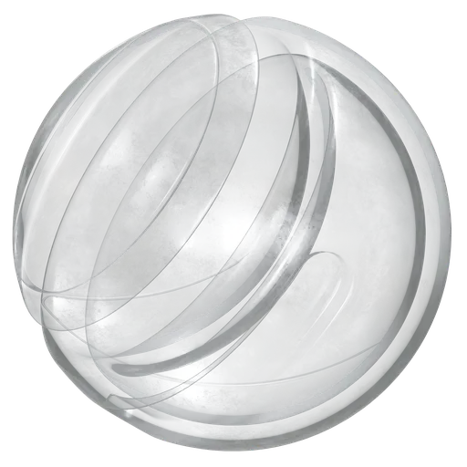 Transparent plastic