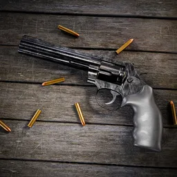 S&W 22WMR revolver (Black)