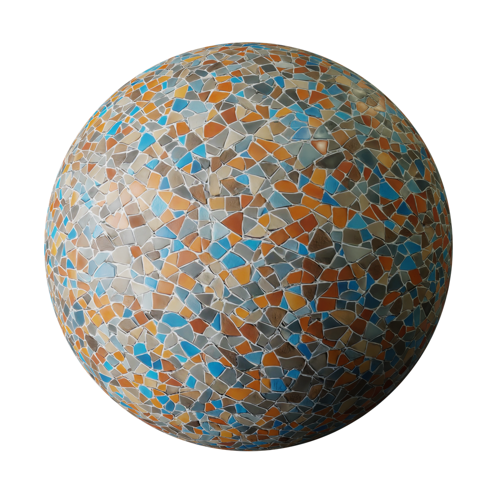 Mosaic Tiles | FREE tiles materials | BlenderKit