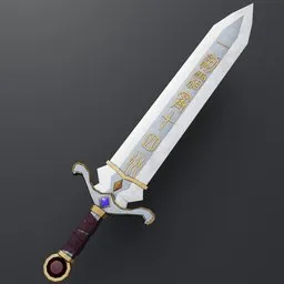 Metal sword
