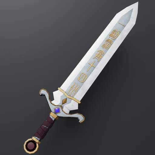 Metal sword