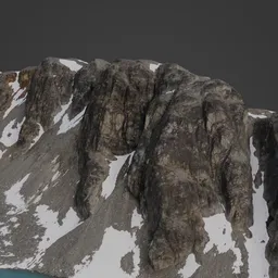 Large Rocky Mountain Photoscan