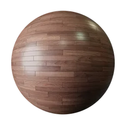 High-quality PBR wooden parquet texture for realistic 3D rendering in Blender and other 3D applications.