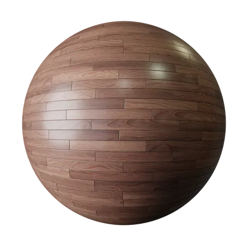 High-quality PBR wooden parquet texture for realistic 3D rendering in Blender and other 3D applications.