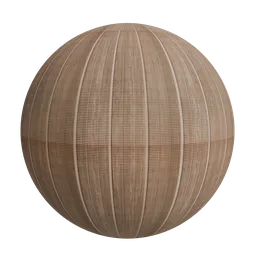 Bamboo slat panels