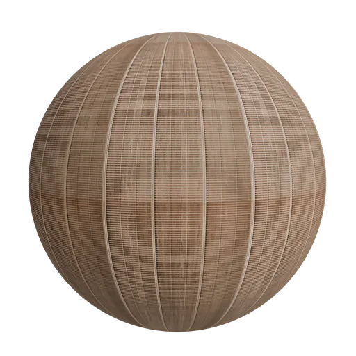 Bamboo slat panels