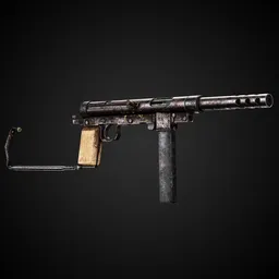 Apocalyptic Game-Ready Guns + 4K Textures | BlenderKit Series