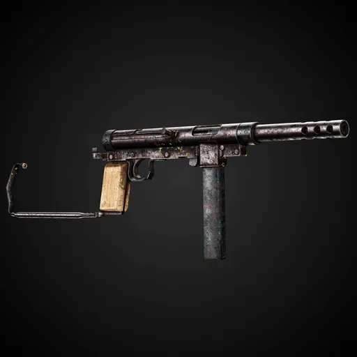 Apocalyptic Game-Ready Guns + 4K Textures | BlenderKit Series