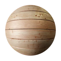 High-resolution 2K PBR wooden texture with detailed displacement for realistic rendering in Blender 3D and other 3D applications.