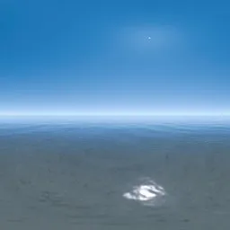Sky Blue Open Water