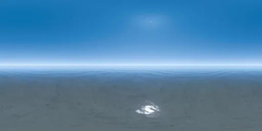 Sky Blue Open Water