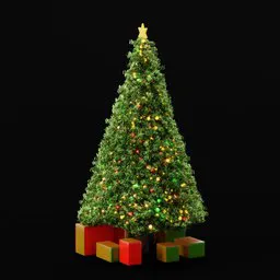 Christmas Tree Geometry Nodes