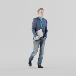 Hipster Businessman