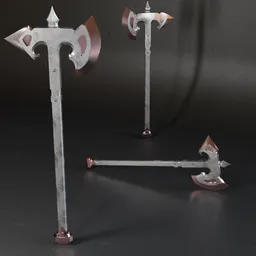 MK Axe lowpoly-048