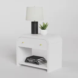 Set decor nightstand