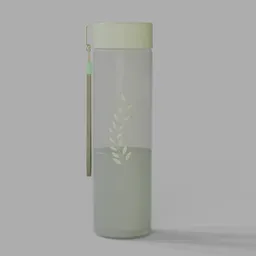 Plastic water bottle