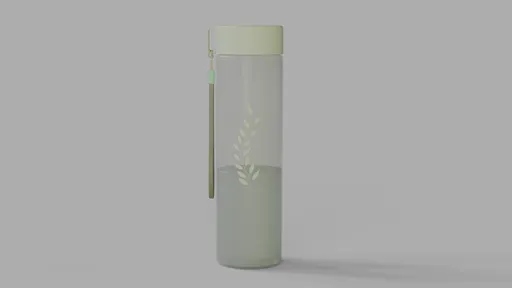 Plastic water bottle