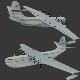 Giant Flying Boat Saunders