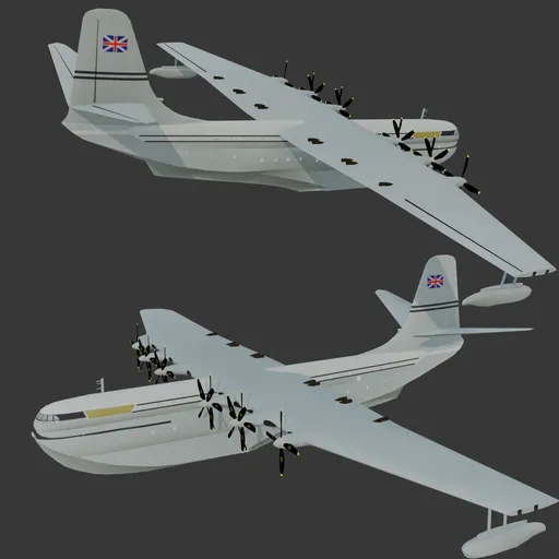 Giant Flying Boat Saunders