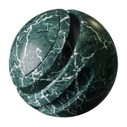 Green marble