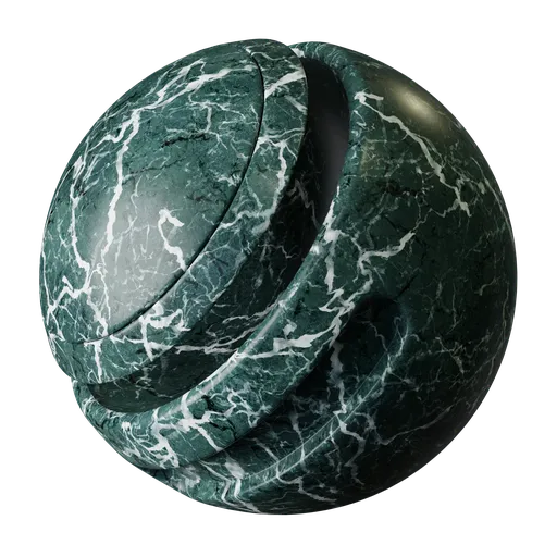 Green marble