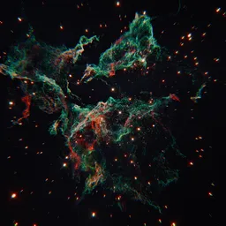 Volumetric Supernova Remnant Deep Space
