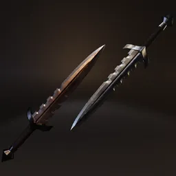 Serrated Warblade (Red)