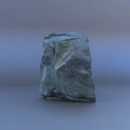Blocky rock