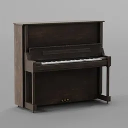 Old Wooden Piano