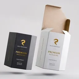 Rigged Folding Carton Box
