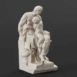 statue of Medici madonna