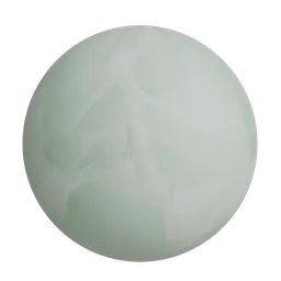 Mint green marble