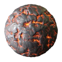 Stylized Lava Rock