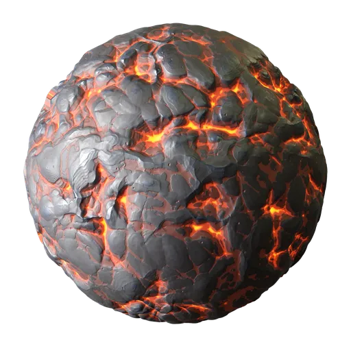 Stylized Lava Rock