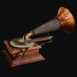 1910 Gramophone Turntable