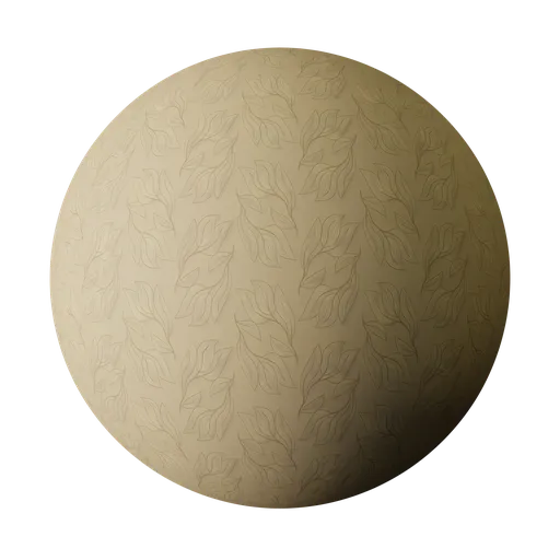 High-resolution wallpaper texture for Blender 3D PBR rendering with detailed patterns.