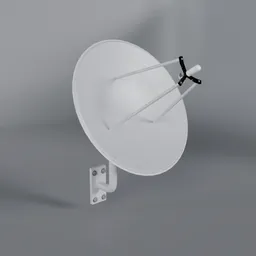 Wall Mounted Satellite Dish