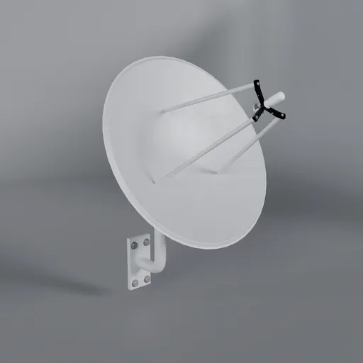Wall Mounted Satellite Dish