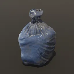 Heavy Duty Urban Waste Bag Blue