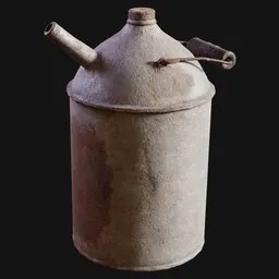 Antique Galvanized Oil Can