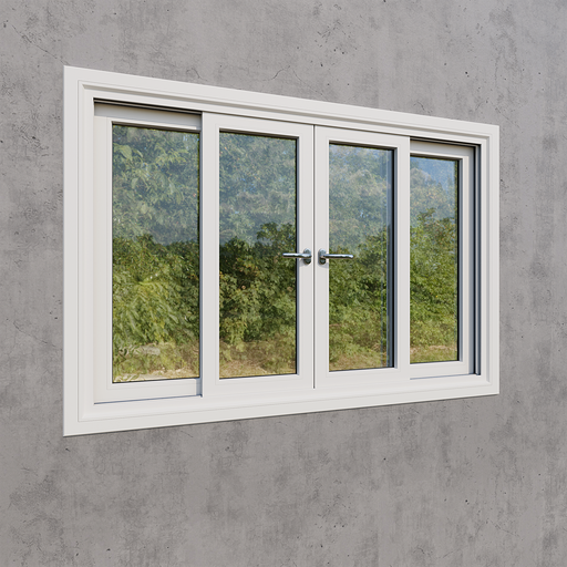 Window Sliding 1A 1.8X1.2 2T4S | Windows models | BlenderKit