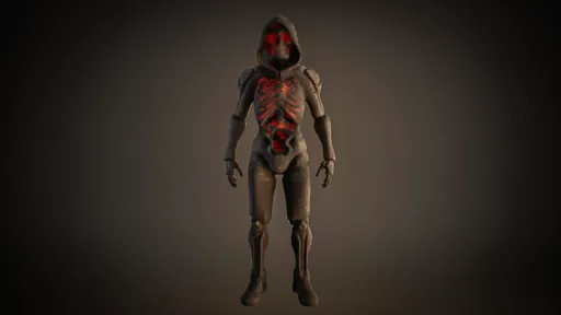 Cybernetic Bio-Soldier (Rigged)