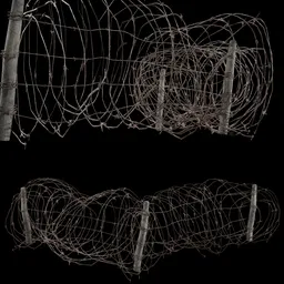 Old War Metal Barrier