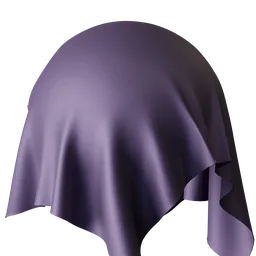 Plain Purple Velvet