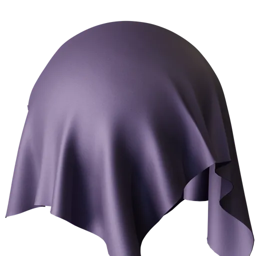Plain Purple Velvet